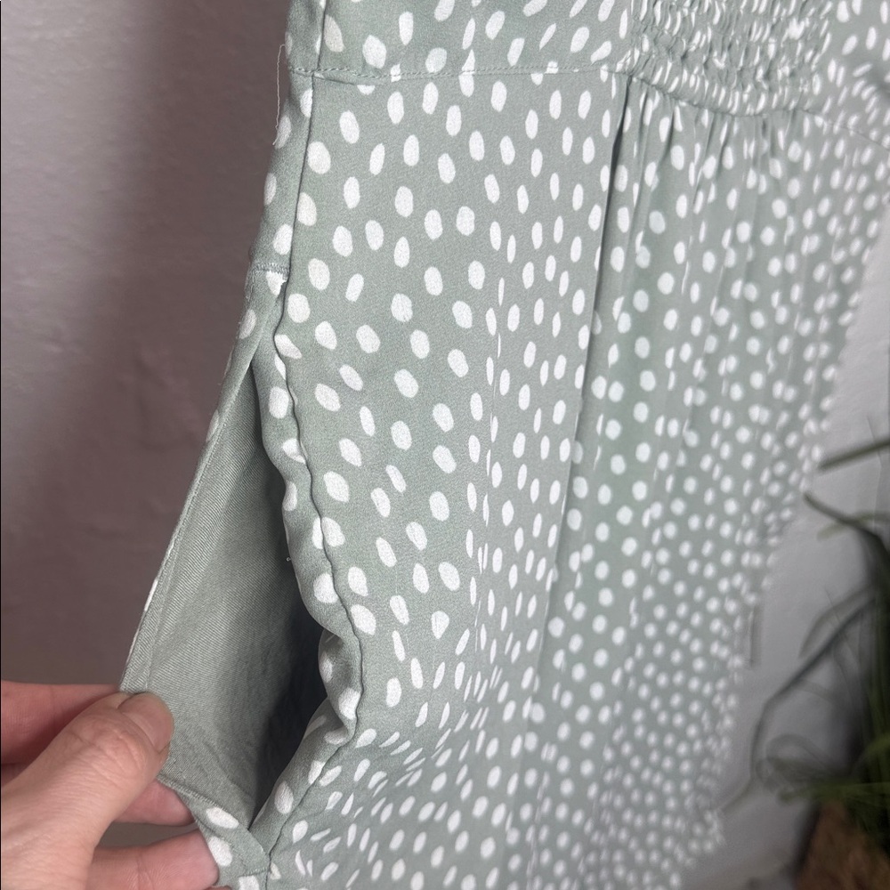 Abercrombie & Fitch | Flutter Sleeve Smocked Mini Dress - Picture 7 of 9